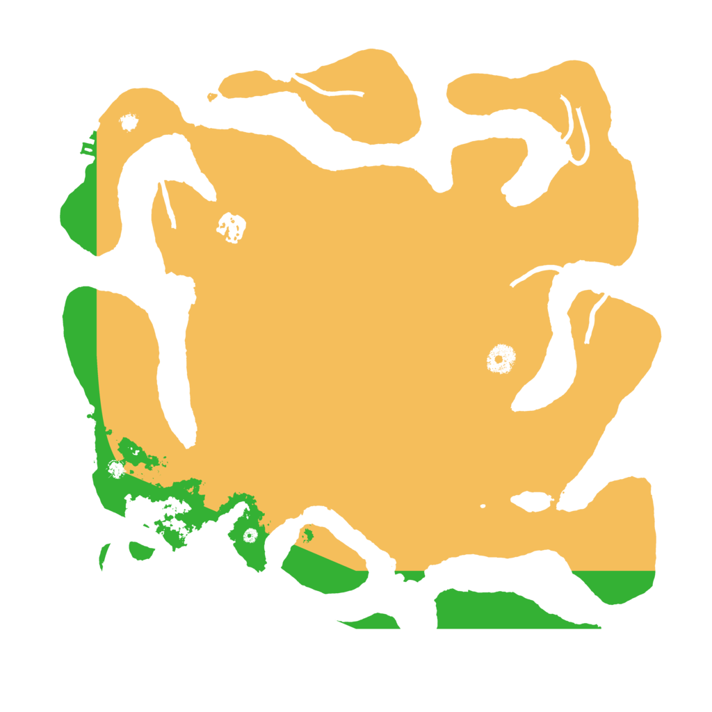 Biome Rust Map: Procedural Map, Size: 3700, Seed: 12914