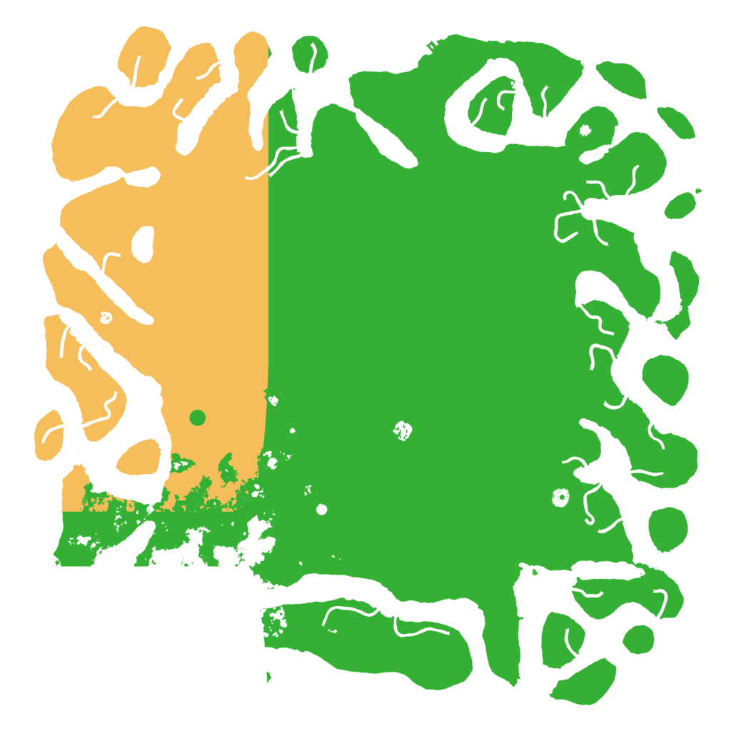 Biome Rust Map: Procedural Map, Size: 6000, Seed: 568568