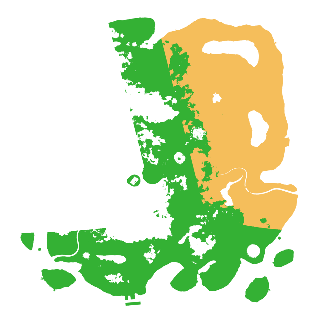 Biome Rust Map: Procedural Map, Size: 4250, Seed: 1398809988