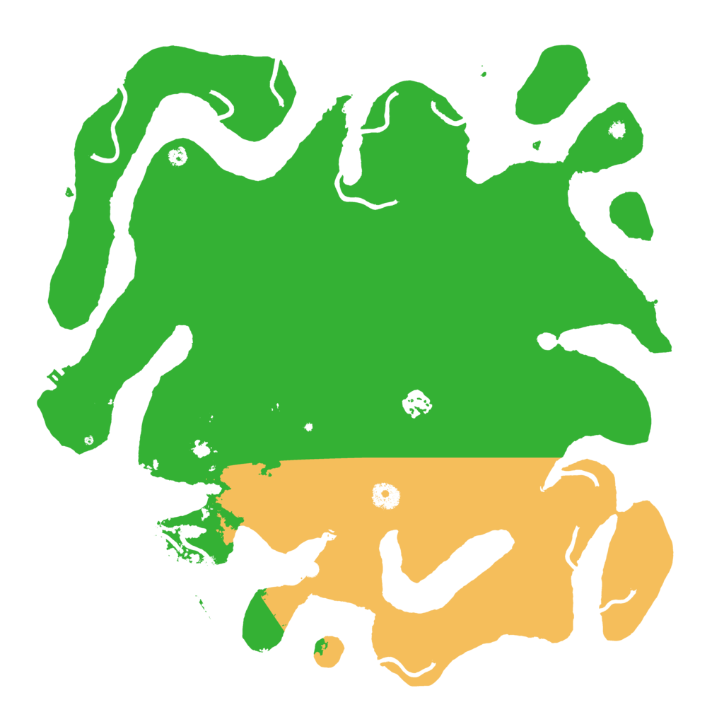 Biome Rust Map: Procedural Map, Size: 4000, Seed: 2005257105