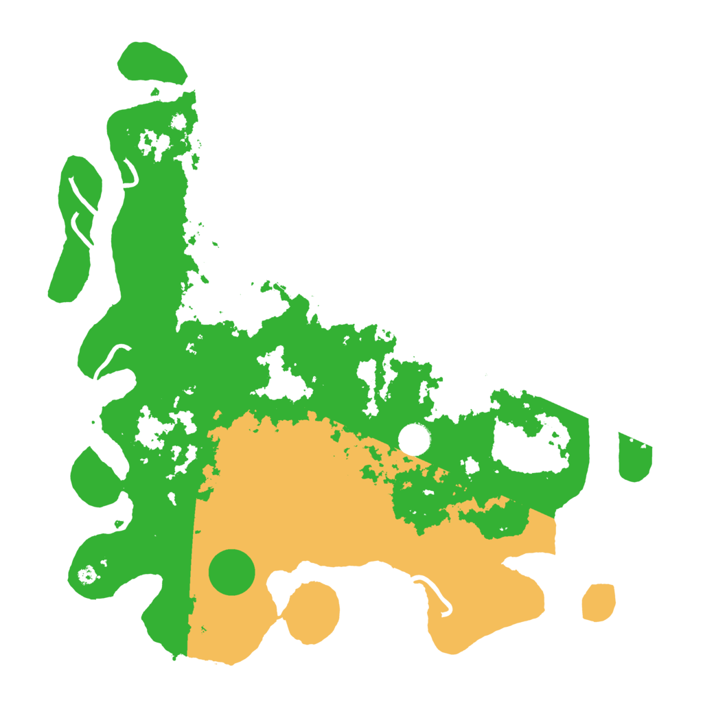 Biome Rust Map: Procedural Map, Size: 4000, Seed: 847390