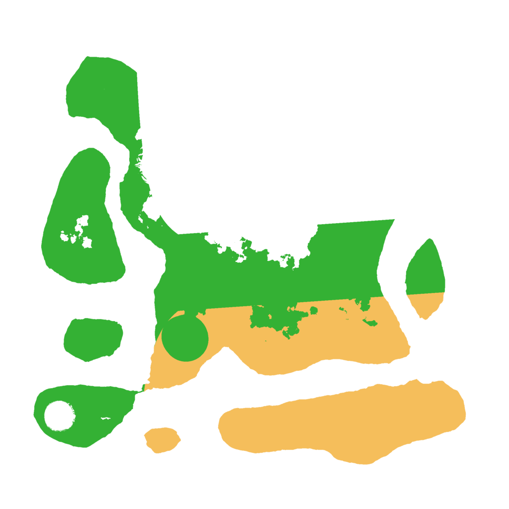 Biome Rust Map: Barren, Size: 3000, Seed: 1510095193