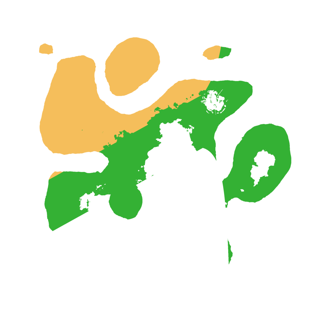 Biome Rust Map: Barren, Size: 2500, Seed: 542