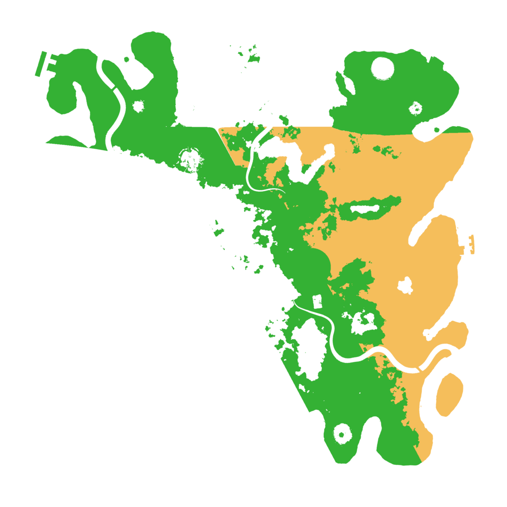 Biome Rust Map: Procedural Map, Size: 4000, Seed: 865412
