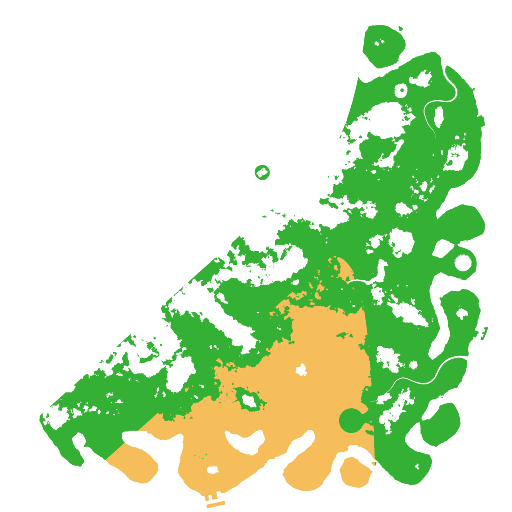 Biome Rust Map: Procedural Map, Size: 5500, Seed: 18375