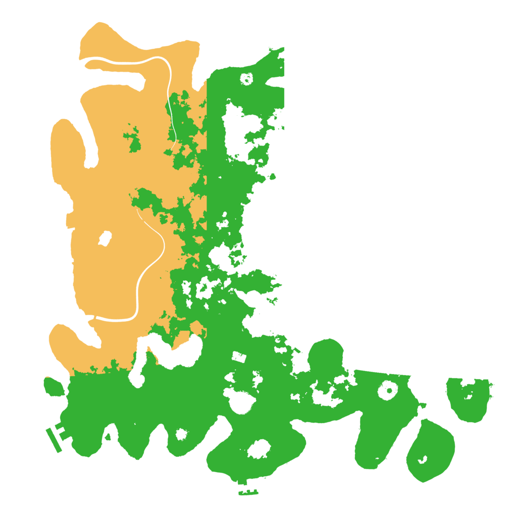 Biome Rust Map: Procedural Map, Size: 4000, Seed: 1627540048