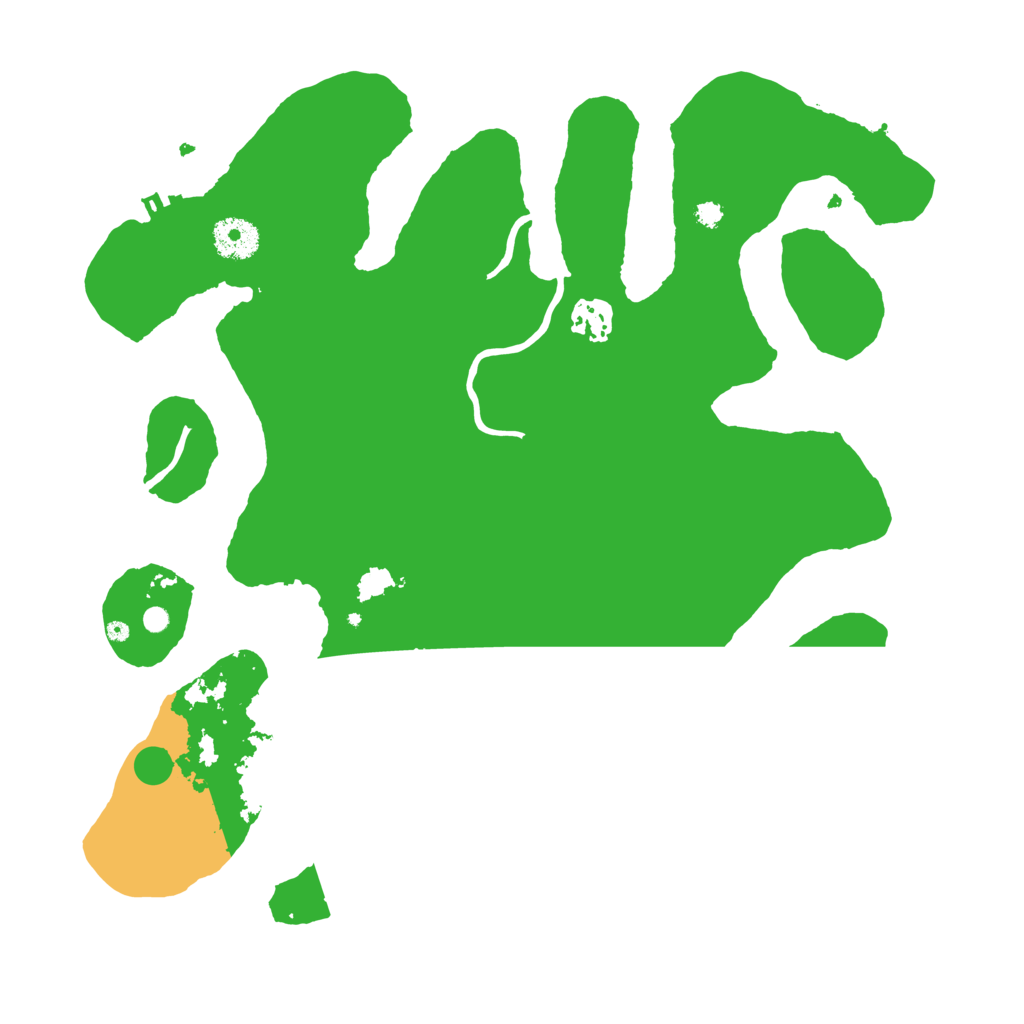 Biome Rust Map: Procedural Map, Size: 3500, Seed: 1019197965