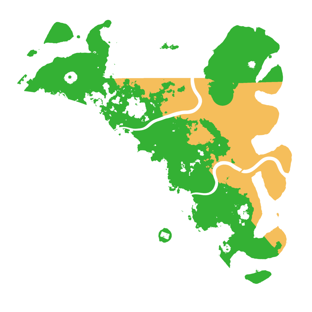 Biome Rust Map: Procedural Map, Size: 3850, Seed: 1328902118