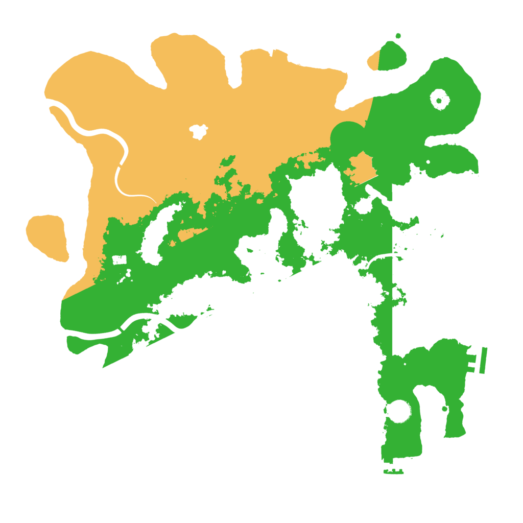 Biome Rust Map: Procedural Map, Size: 4000, Seed: 200775304
