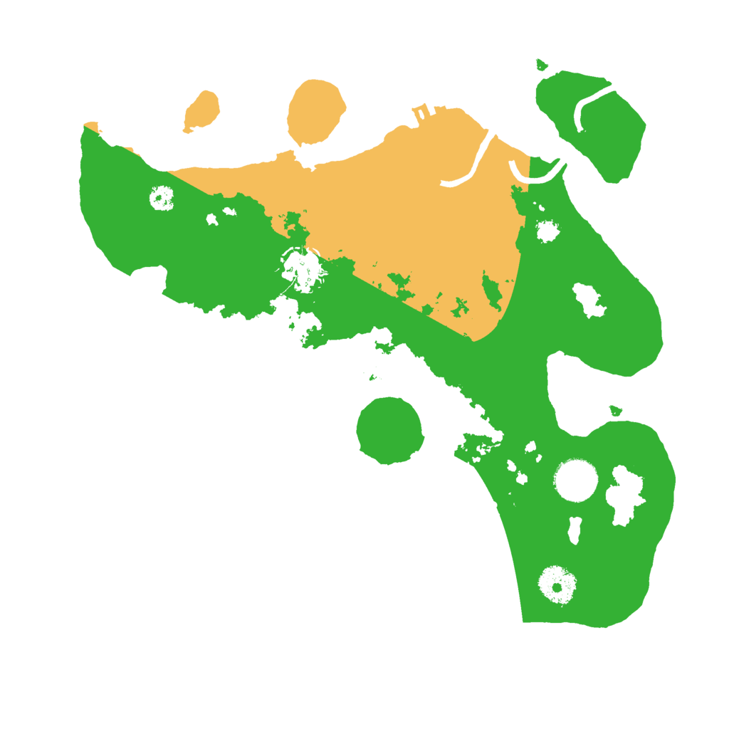 Biome Rust Map: Procedural Map, Size: 3000, Seed: 1758686393