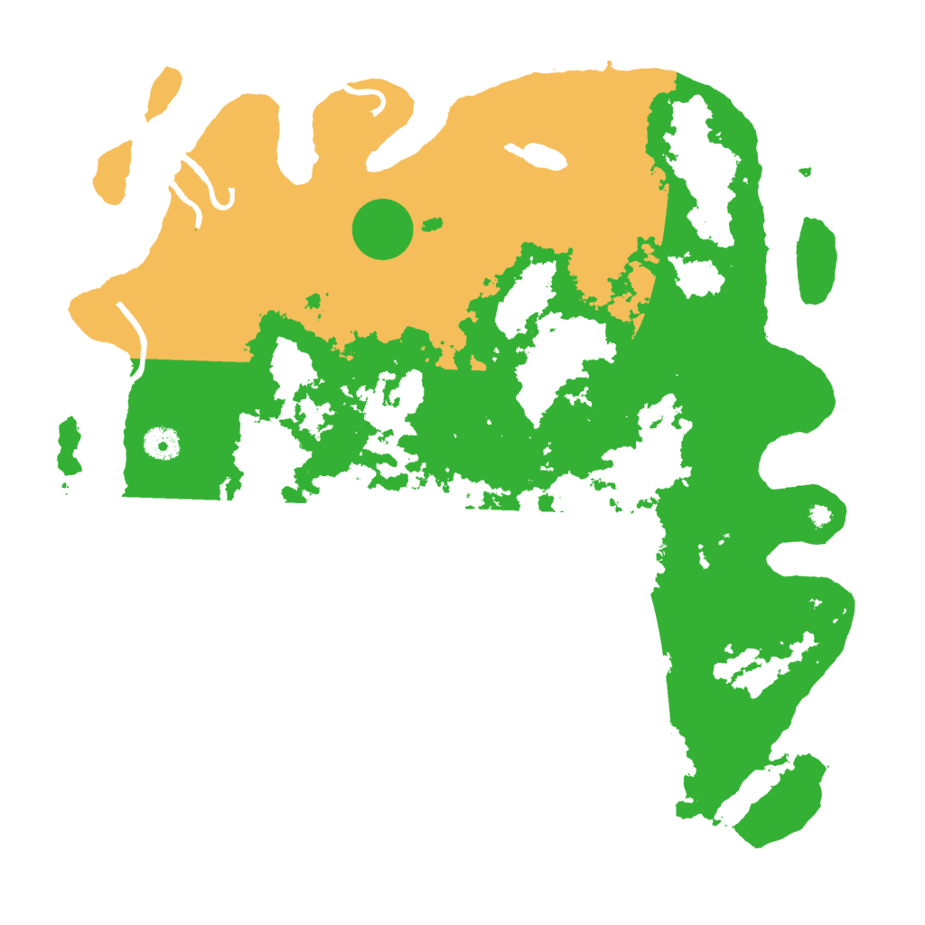 Biome Rust Map: Procedural Map, Size: 4000, Seed: 70872971