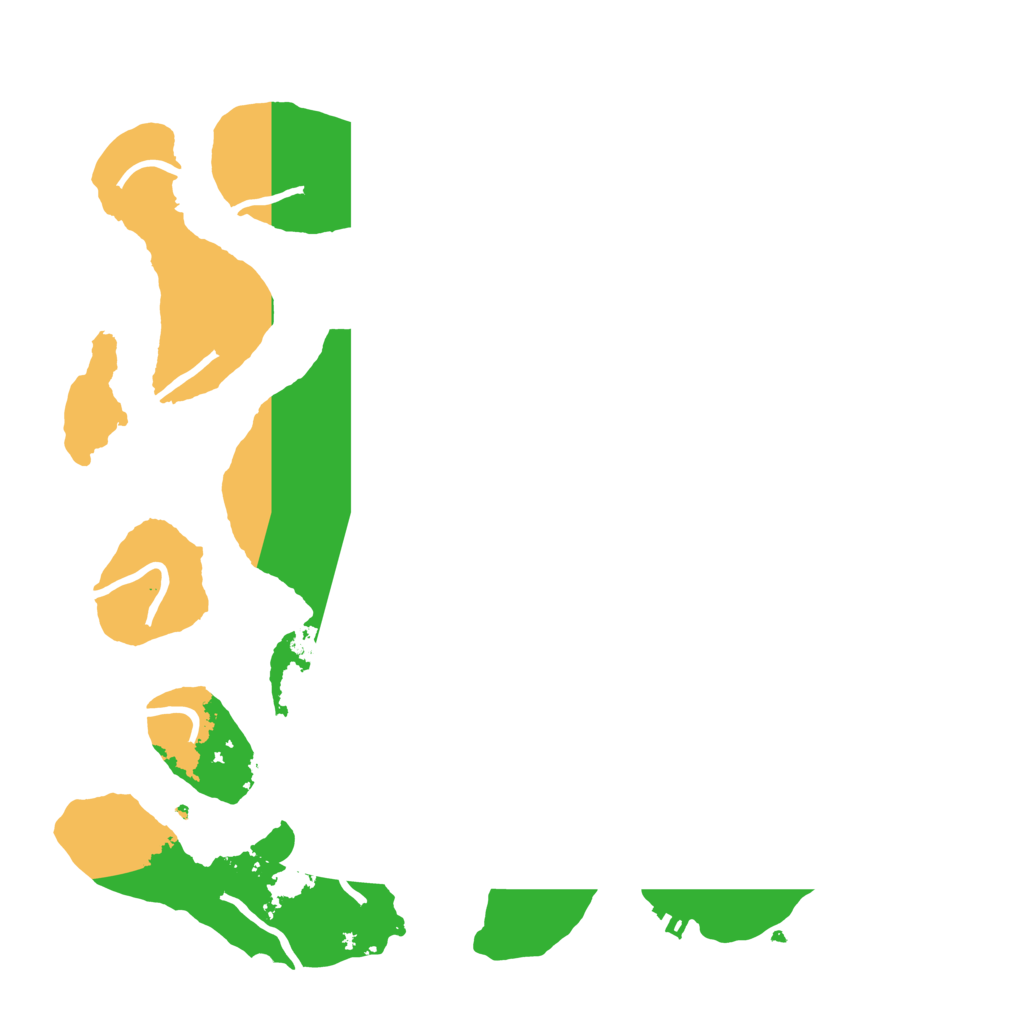 Biome Rust Map: Procedural Map, Size: 3500, Seed: 330011