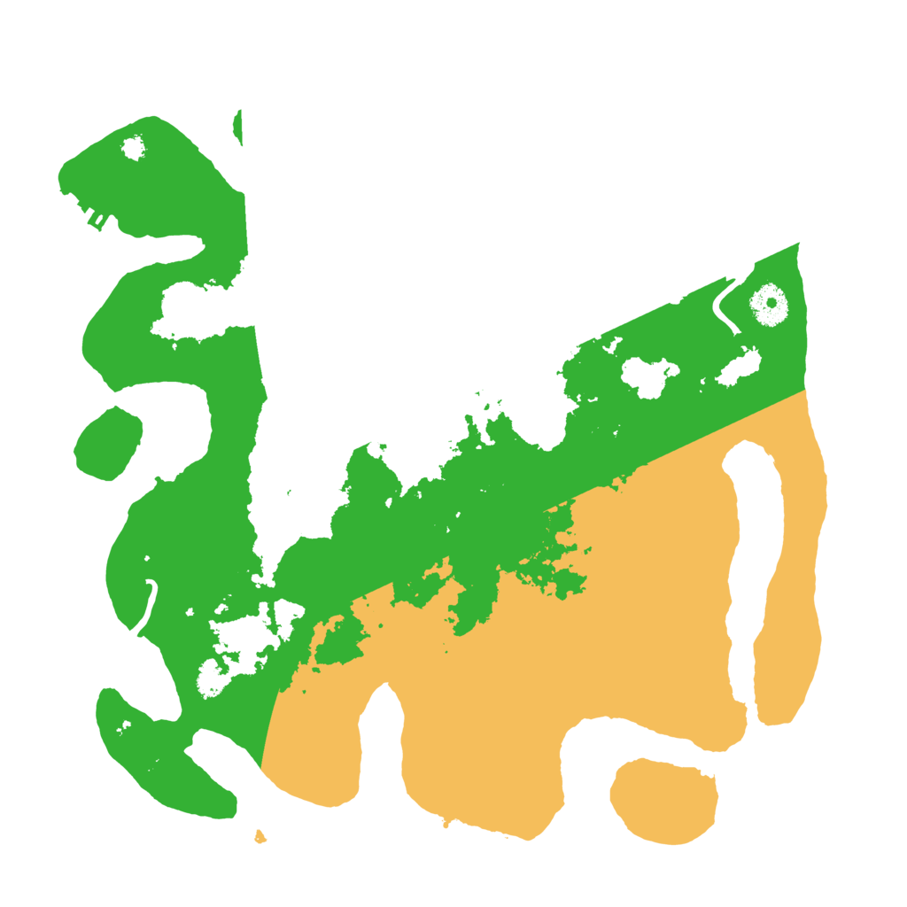 Biome Rust Map: Procedural Map, Size: 3500, Seed: 123734597
