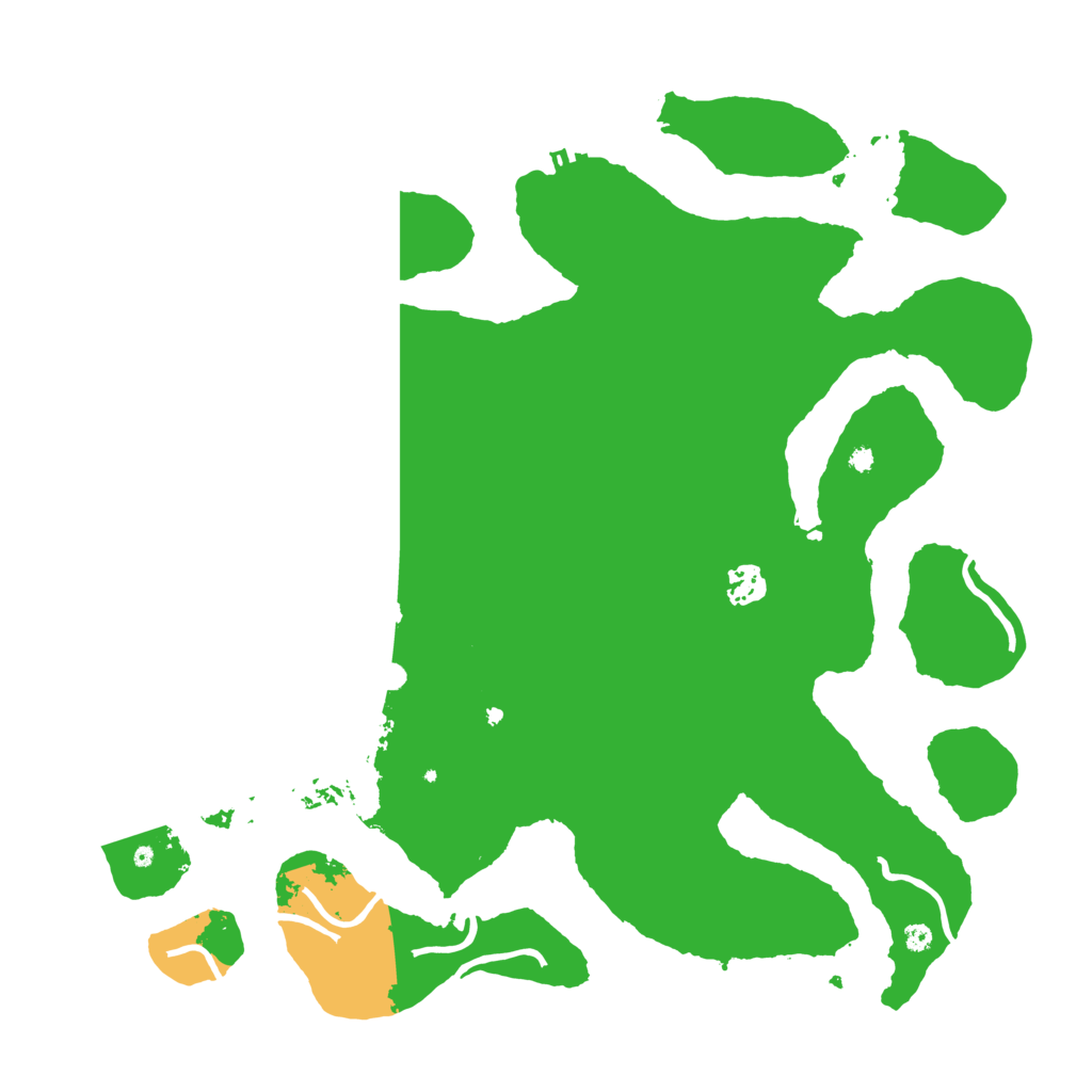 Biome Rust Map: Procedural Map, Size: 4000, Seed: 316