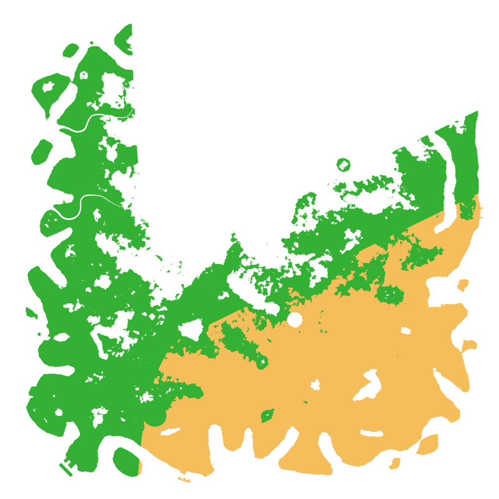 Biome Rust Map: Procedural Map, Size: 6000, Seed: 2489769
