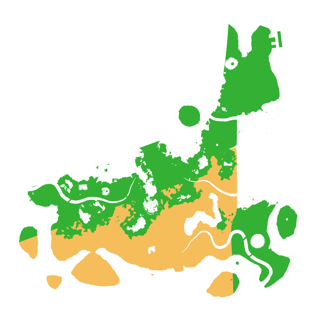 Biome Rust Map: Procedural Map, Size: 4000, Seed: 577303943