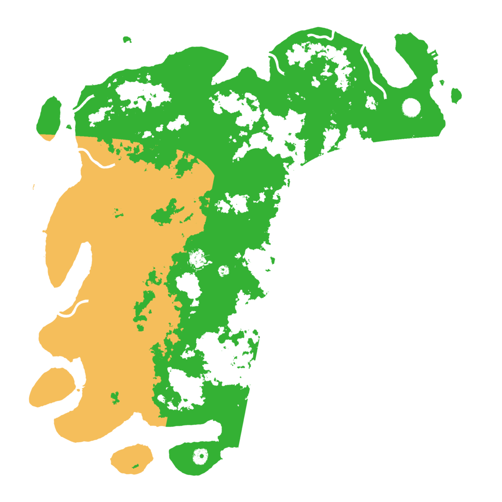 Biome Rust Map: Procedural Map, Size: 4750, Seed: 918180581