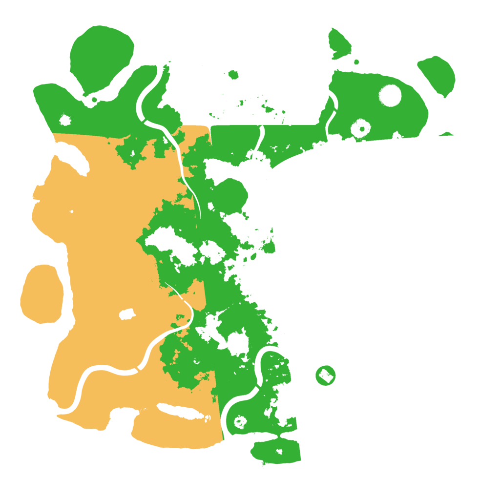 Biome Rust Map: Procedural Map, Size: 4000, Seed: 16091985