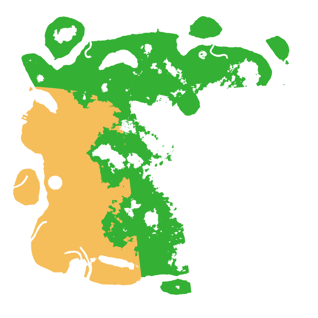 Biome Rust Map: Procedural Map, Size: 4000, Seed: 16091985