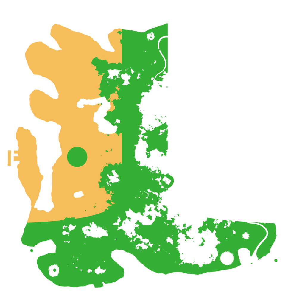 Biome Rust Map: Procedural Map, Size: 4000, Seed: 444848943
