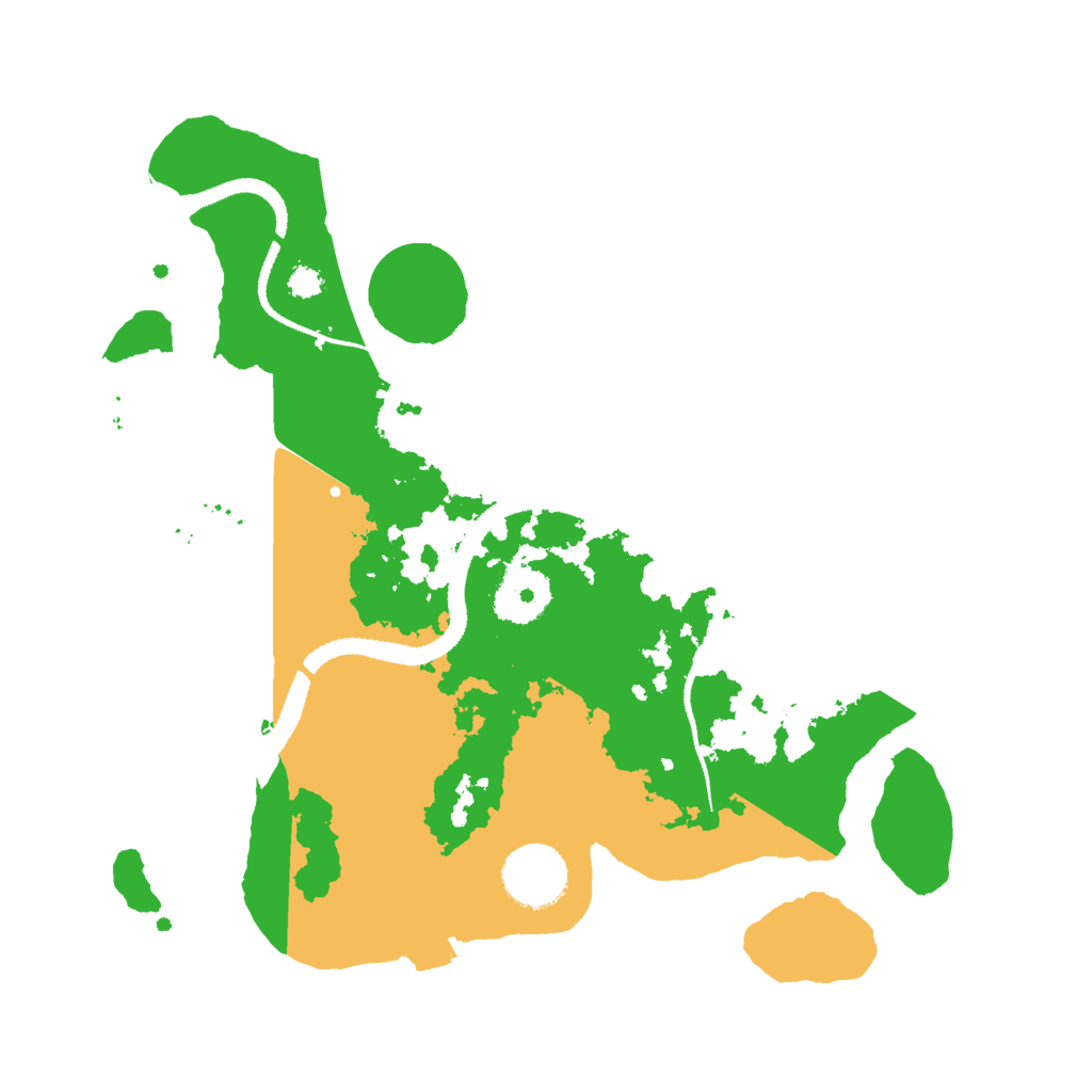 Biome Rust Map: Procedural Map, Size: 3000, Seed: 1552576375