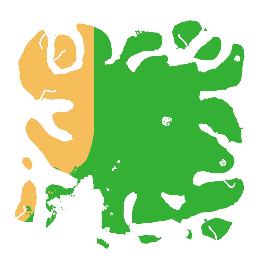 Biome Rust Map: Procedural Map, Size: 4000, Seed: 4397