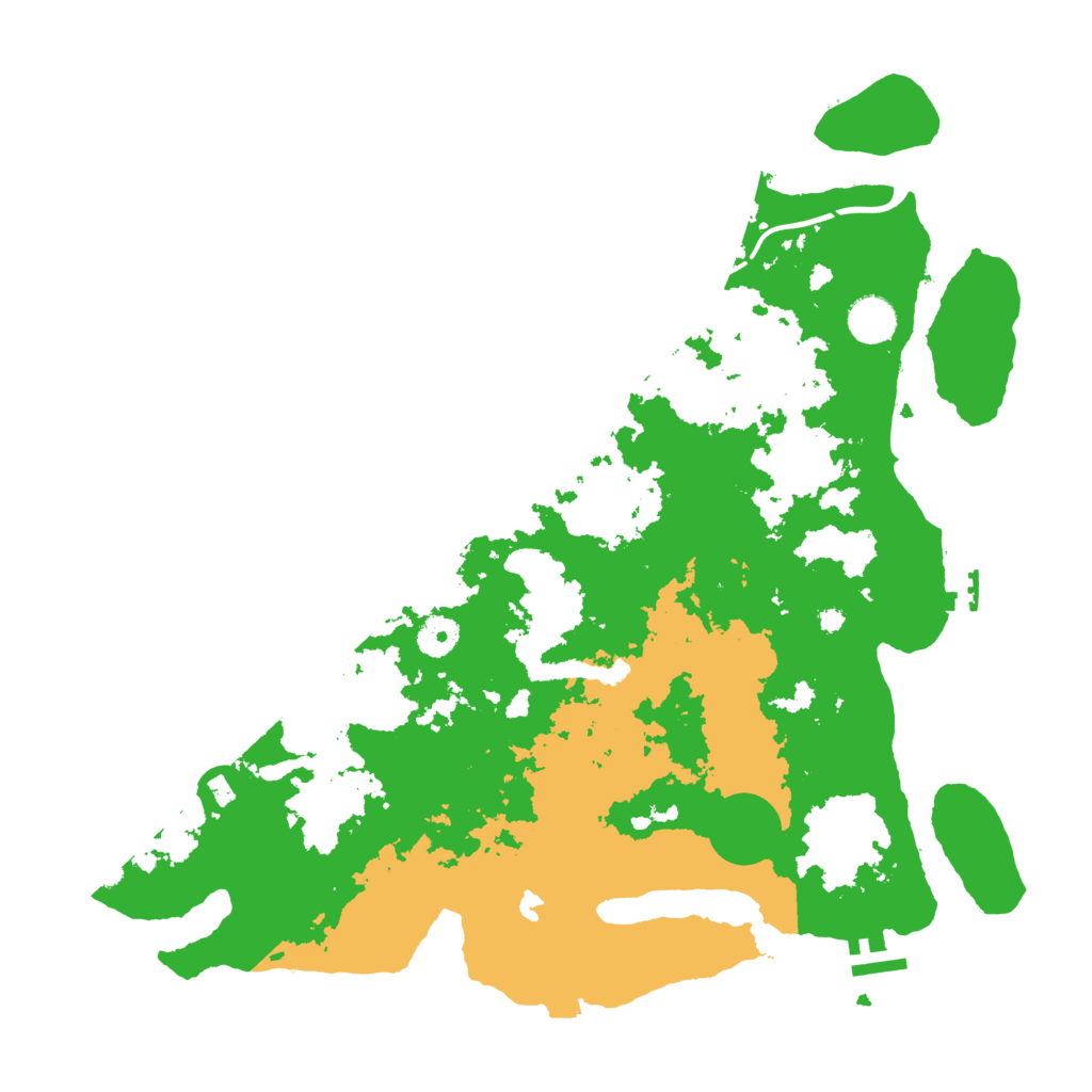 Biome Rust Map: Procedural Map, Size: 4000, Seed: 2078981604