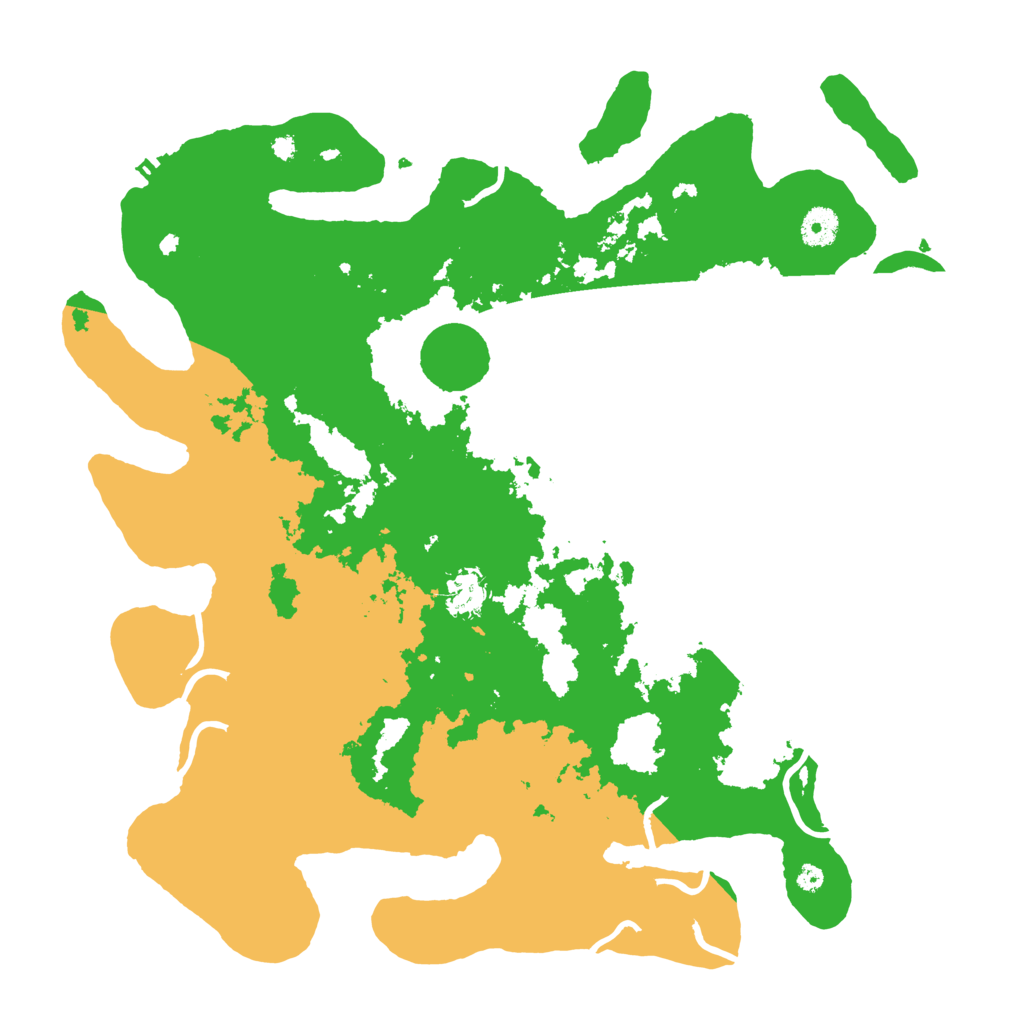 Biome Rust Map: Procedural Map, Size: 4000, Seed: 943245