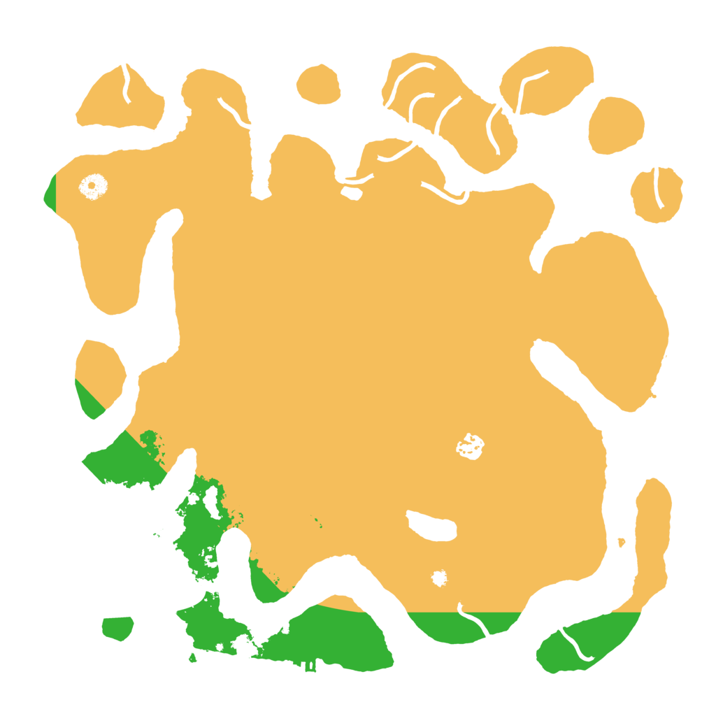 Biome Rust Map: Procedural Map, Size: 4100, Seed: 36844688