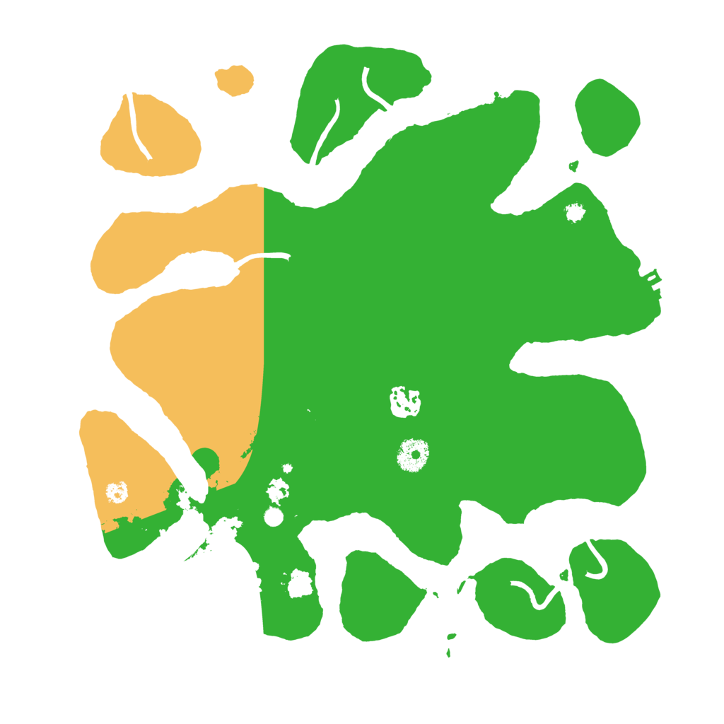 Biome Rust Map: Procedural Map, Size: 3350, Seed: 663423285