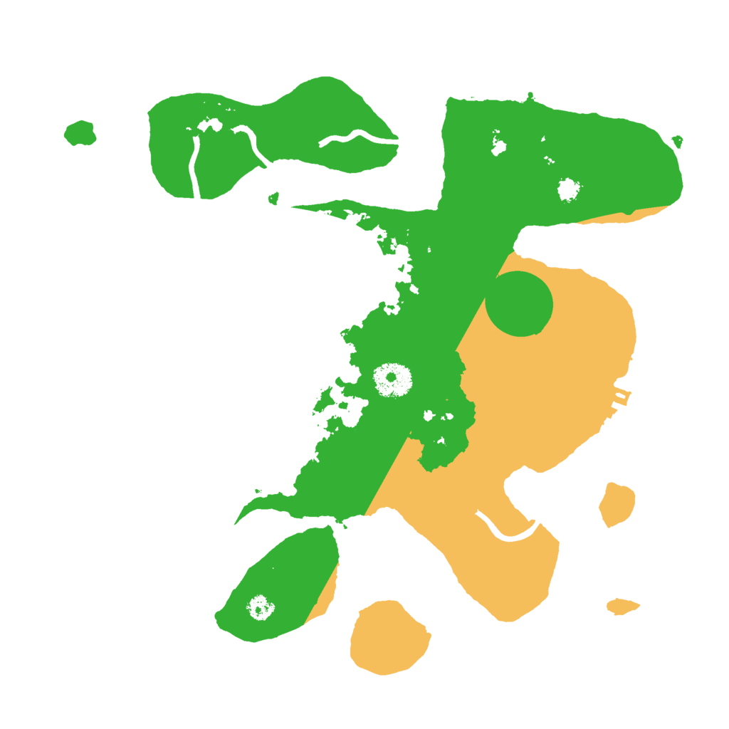 Biome Rust Map: Procedural Map, Size: 3000, Seed: 1901855052