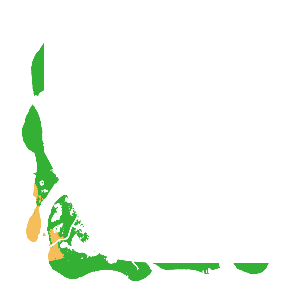 Biome Rust Map: Procedural Map, Size: 4500, Seed: 831857649