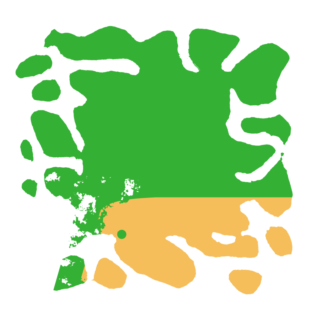 Biome Rust Map: Barren, Size: 4500, Seed: 1669482311