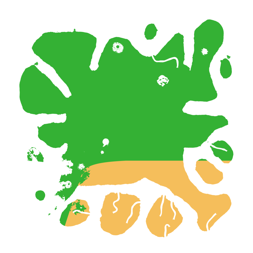 Biome Rust Map: Procedural Map, Size: 3500, Seed: 96387201