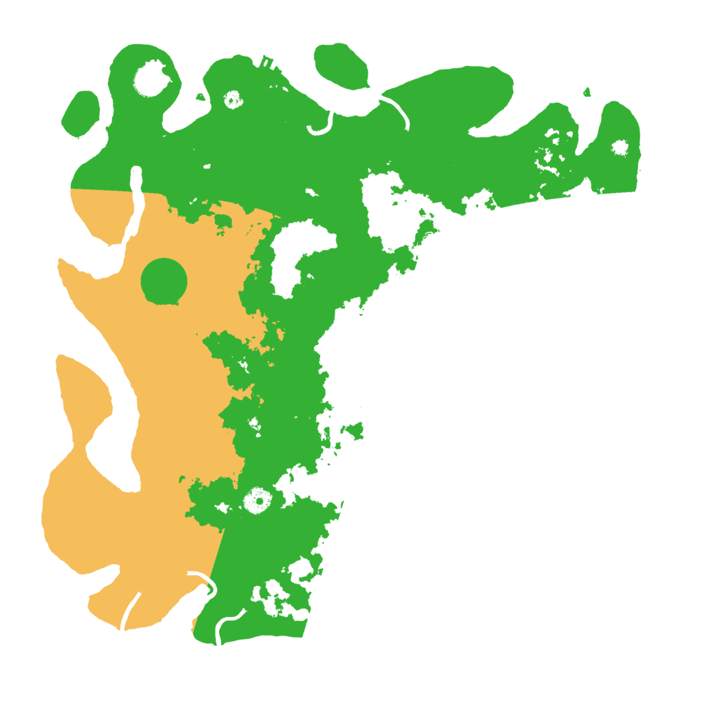 Biome Rust Map: Procedural Map, Size: 4000, Seed: 1184698935