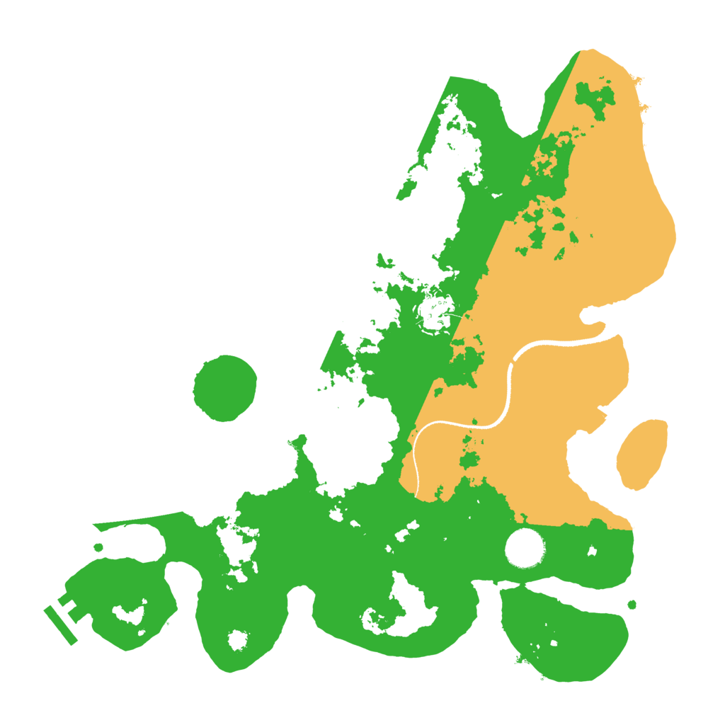Biome Rust Map: Procedural Map, Size: 3250, Seed: 785627555