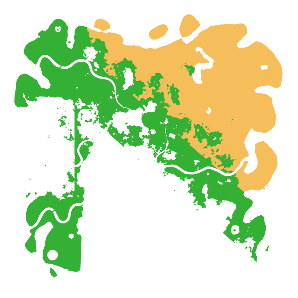 Biome Rust Map: Procedural Map, Size: 5000, Seed: 7949