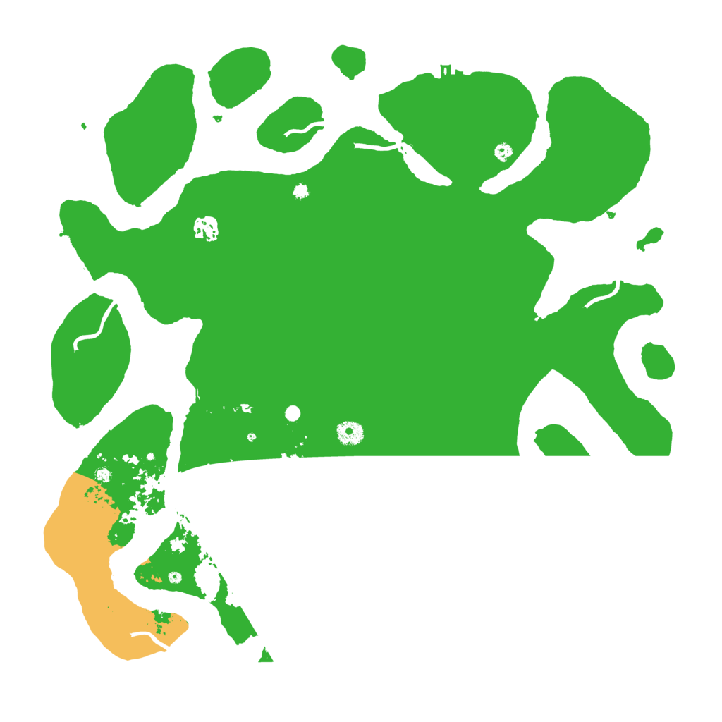 Biome Rust Map: Procedural Map, Size: 4200, Seed: 23225