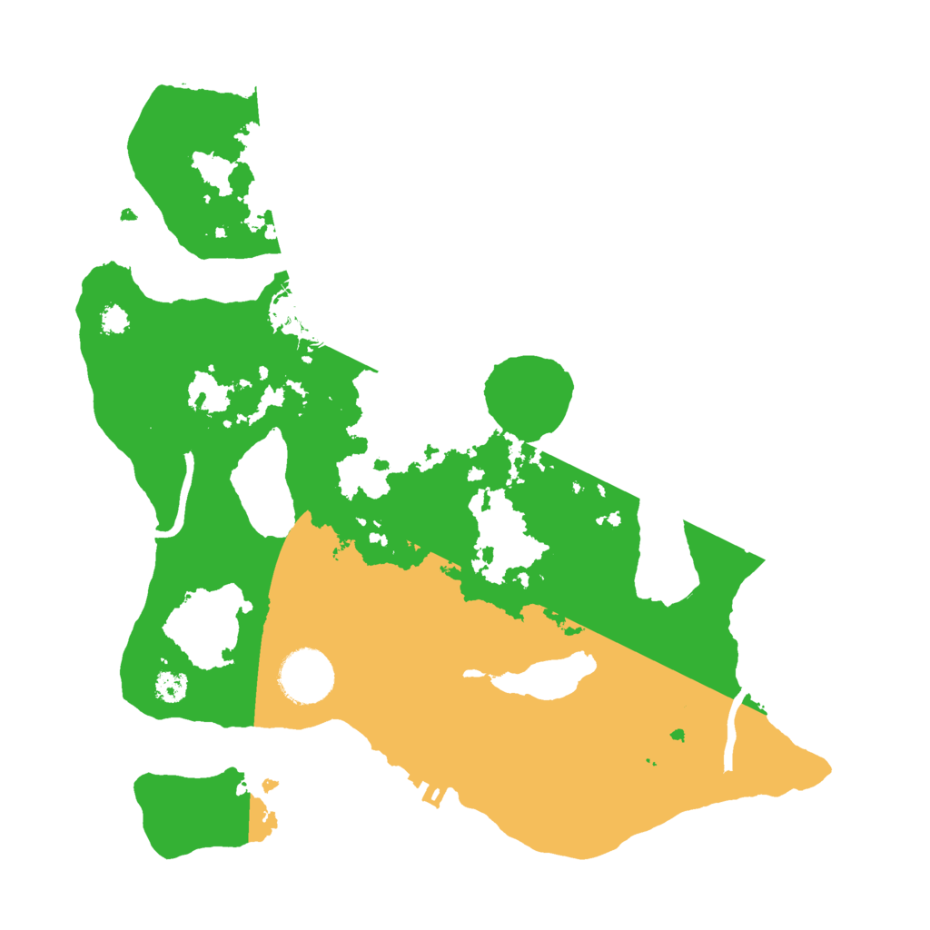 Biome Rust Map: Procedural Map, Size: 3000, Seed: 1680347672