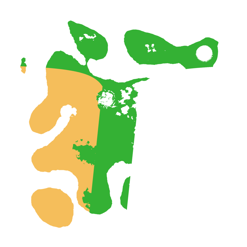 Biome Rust Map: Barren, Size: 2700, Seed: 546745