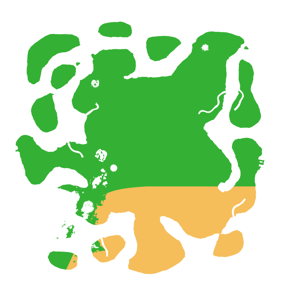 Biome Rust Map: Procedural Map, Size: 3700, Seed: 1789625321