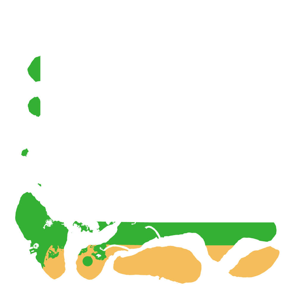 Biome Rust Map: Procedural Map, Size: 4000, Seed: 1234764