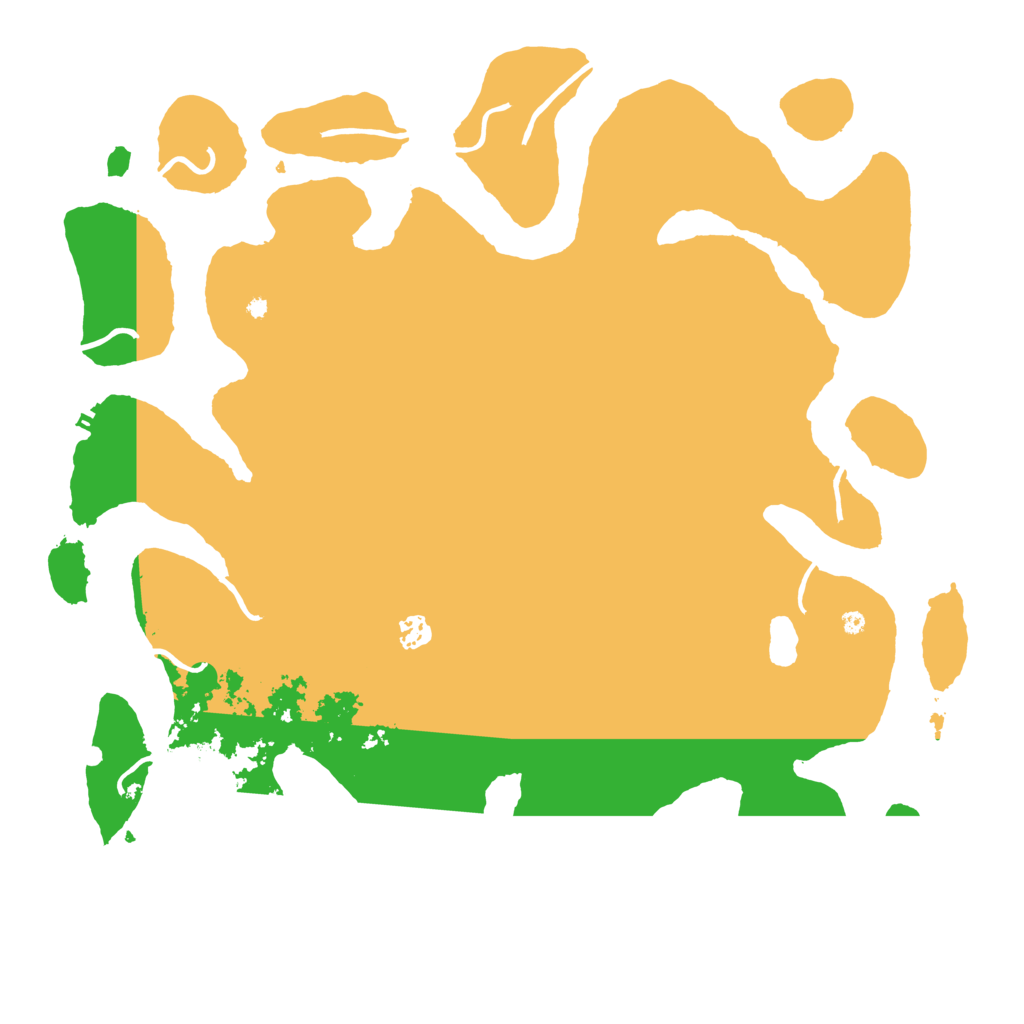 Biome Rust Map: Procedural Map, Size: 4500, Seed: 53525234