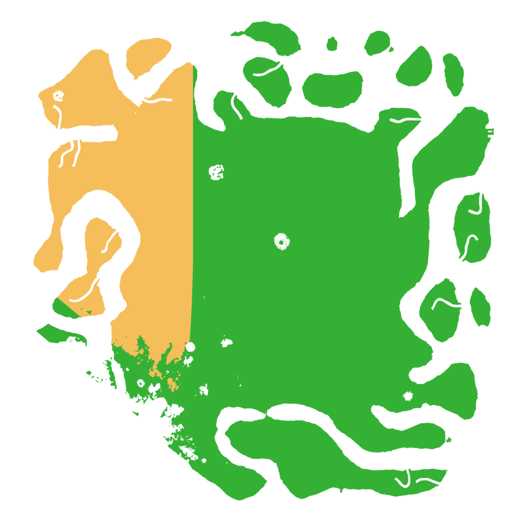 Biome Rust Map: Procedural Map, Size: 5000, Seed: 23544