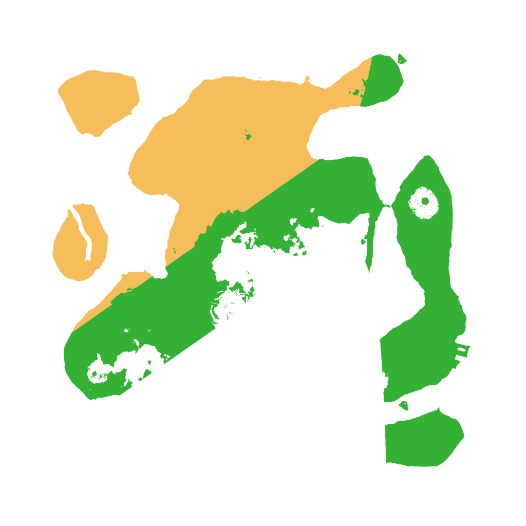 Biome Rust Map: Procedural Map, Size: 2700, Seed: 209754334