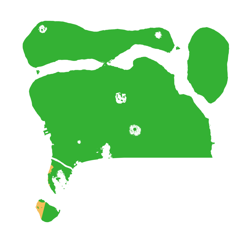 Biome Rust Map: Procedural Map, Size: 3250, Seed: 87