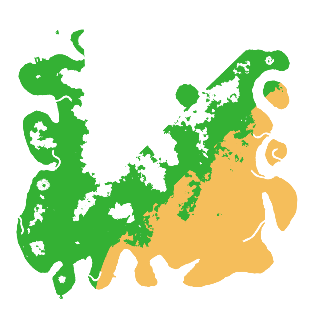 Biome Rust Map: Procedural Map, Size: 3900, Seed: 72899077