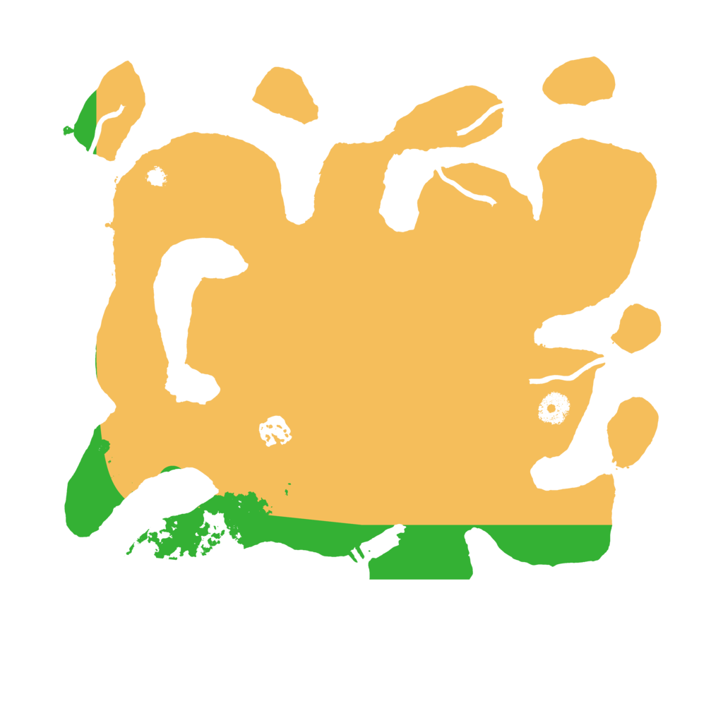 Biome Rust Map: Procedural Map, Size: 3500, Seed: 188991