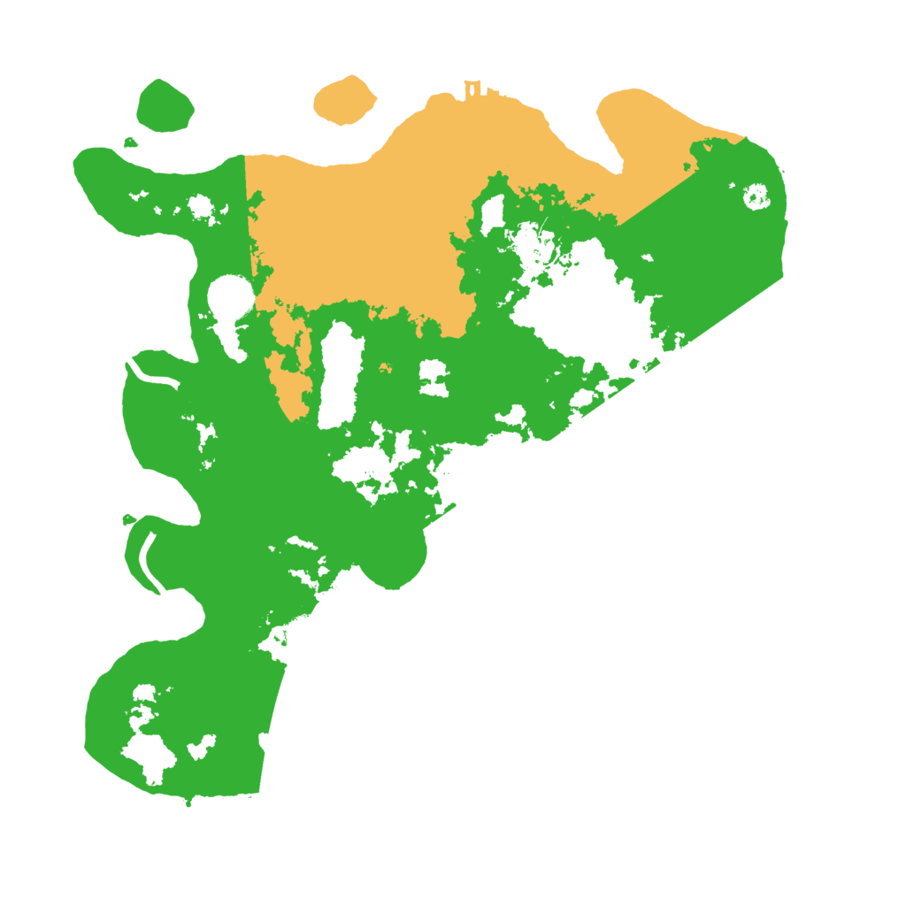 Biome Rust Map: Procedural Map, Size: 3500, Seed: 21641