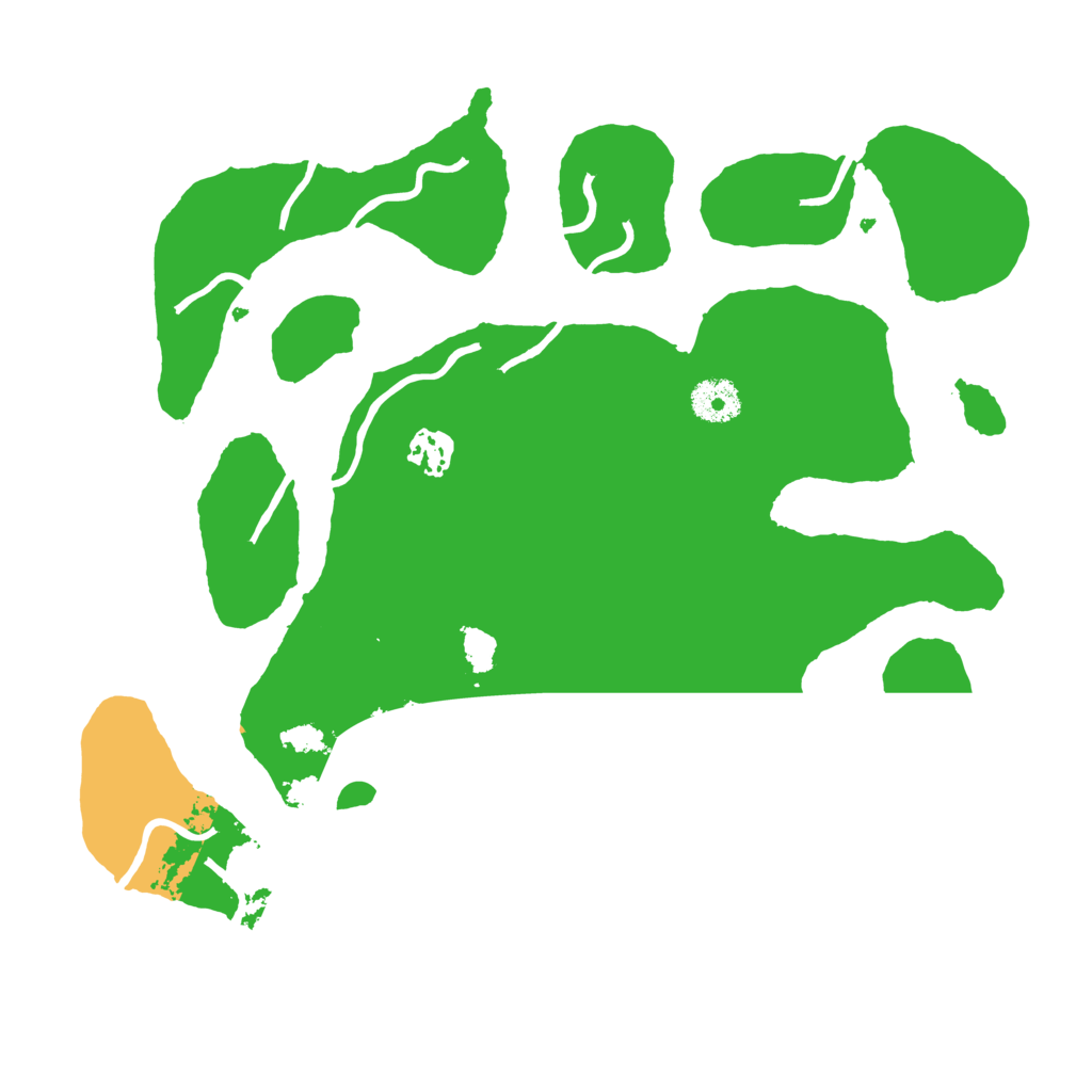 Biome Rust Map: Procedural Map, Size: 3500, Seed: 1111695386